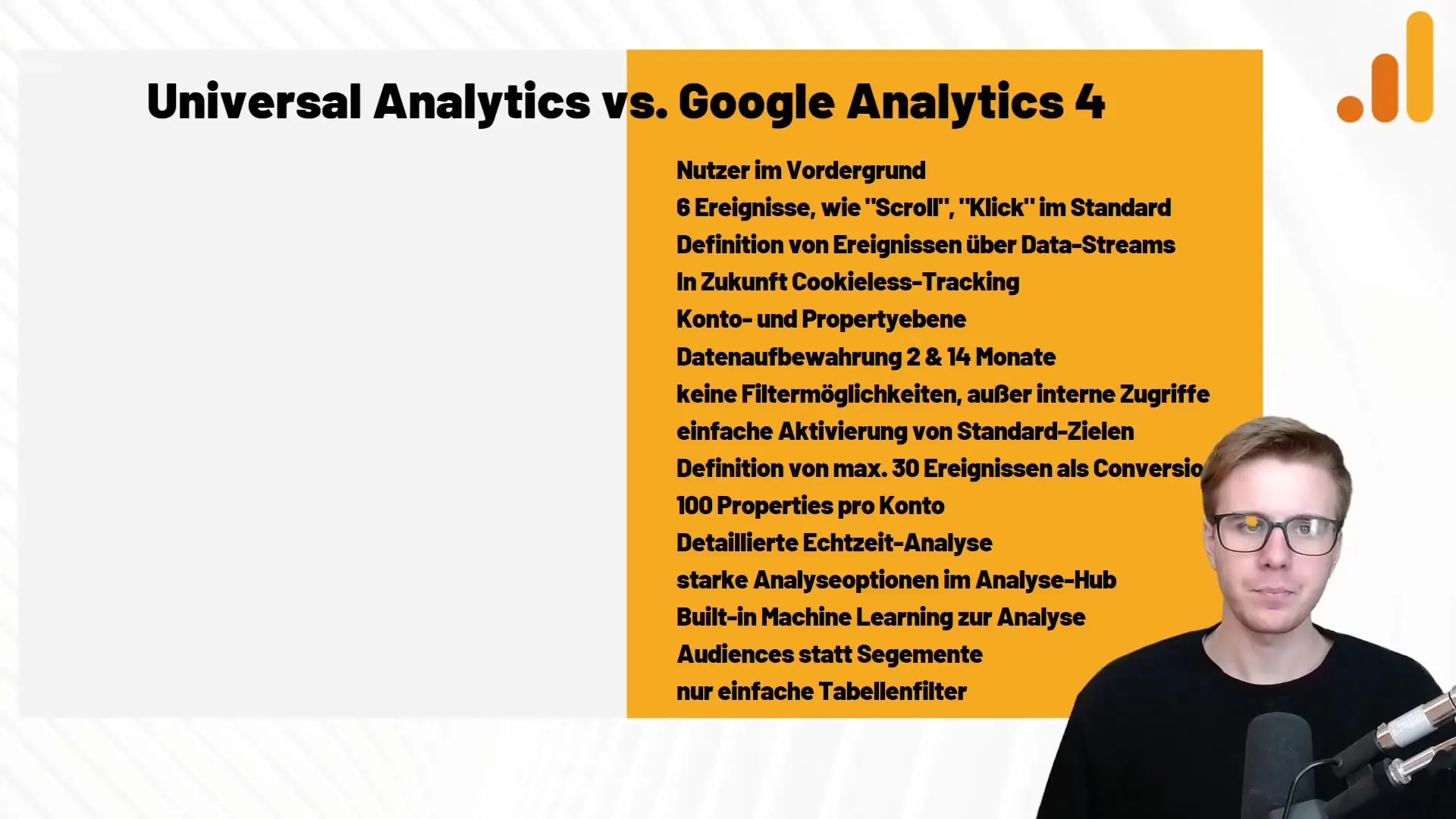 Google Analytics 4 dibandingkan dengan Universal Analytics