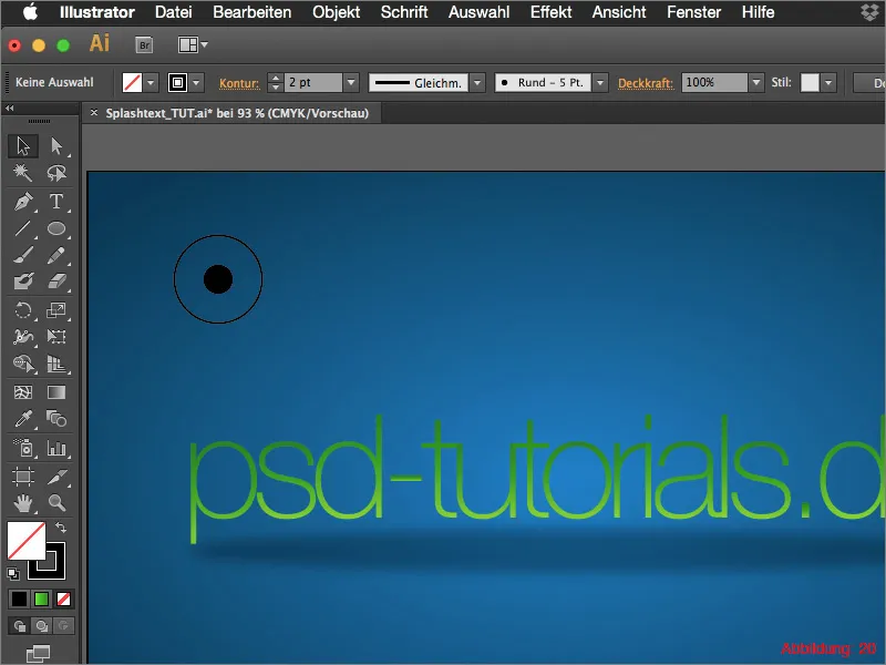 Texte en surimpression - Adobe Illustrator