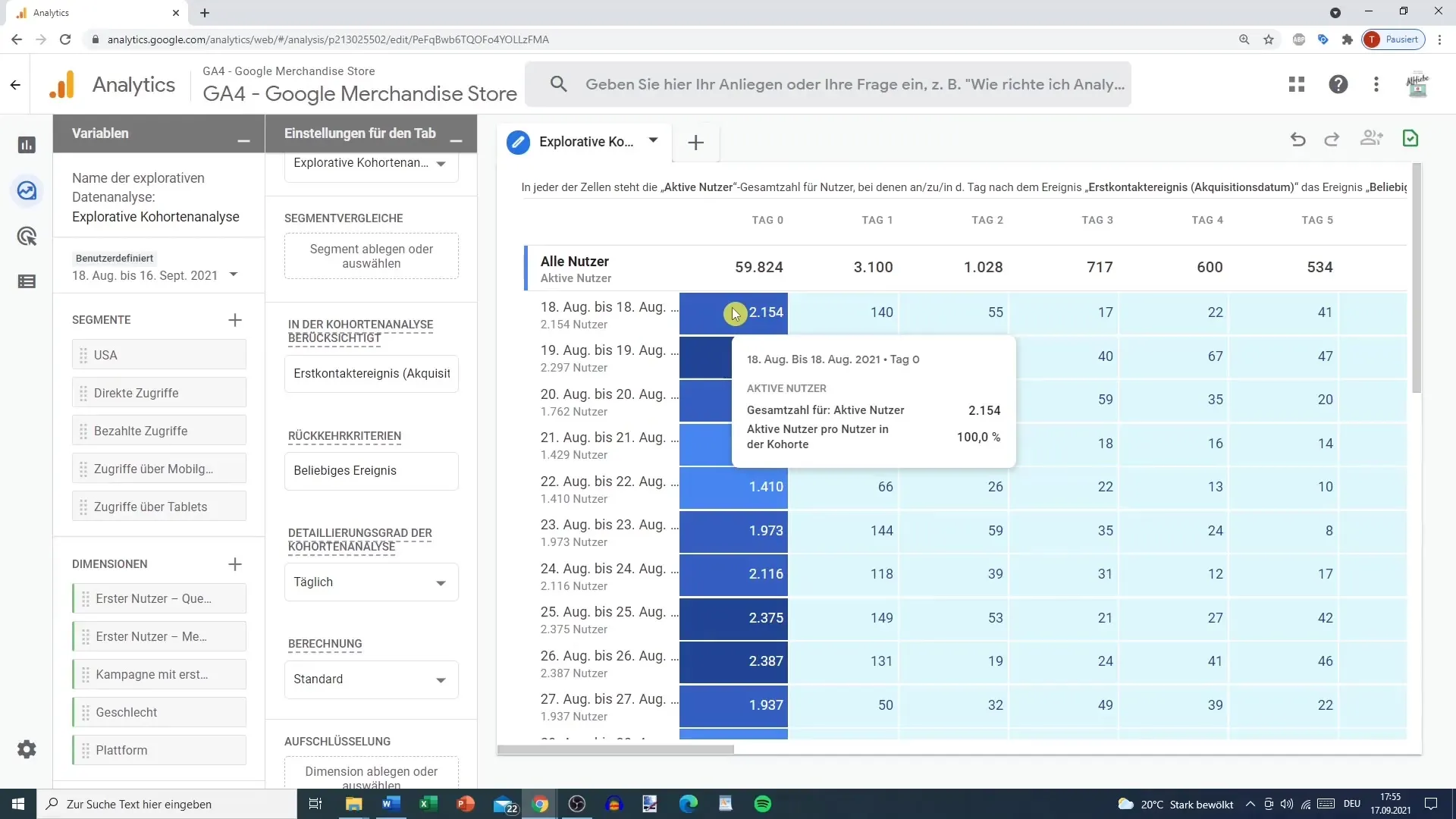 Analisis kohort di Google Analytics - Kenali perilaku pengguna dengan efektif