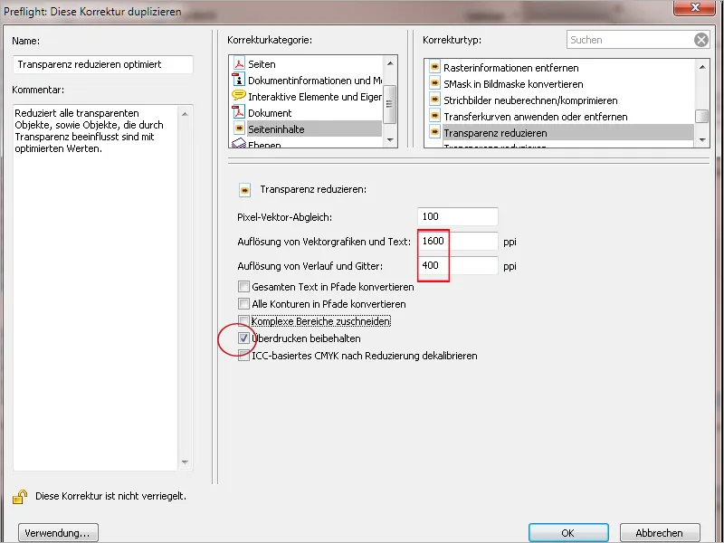 Definire regole personalizzate di controllo e correzione in Acrobat.