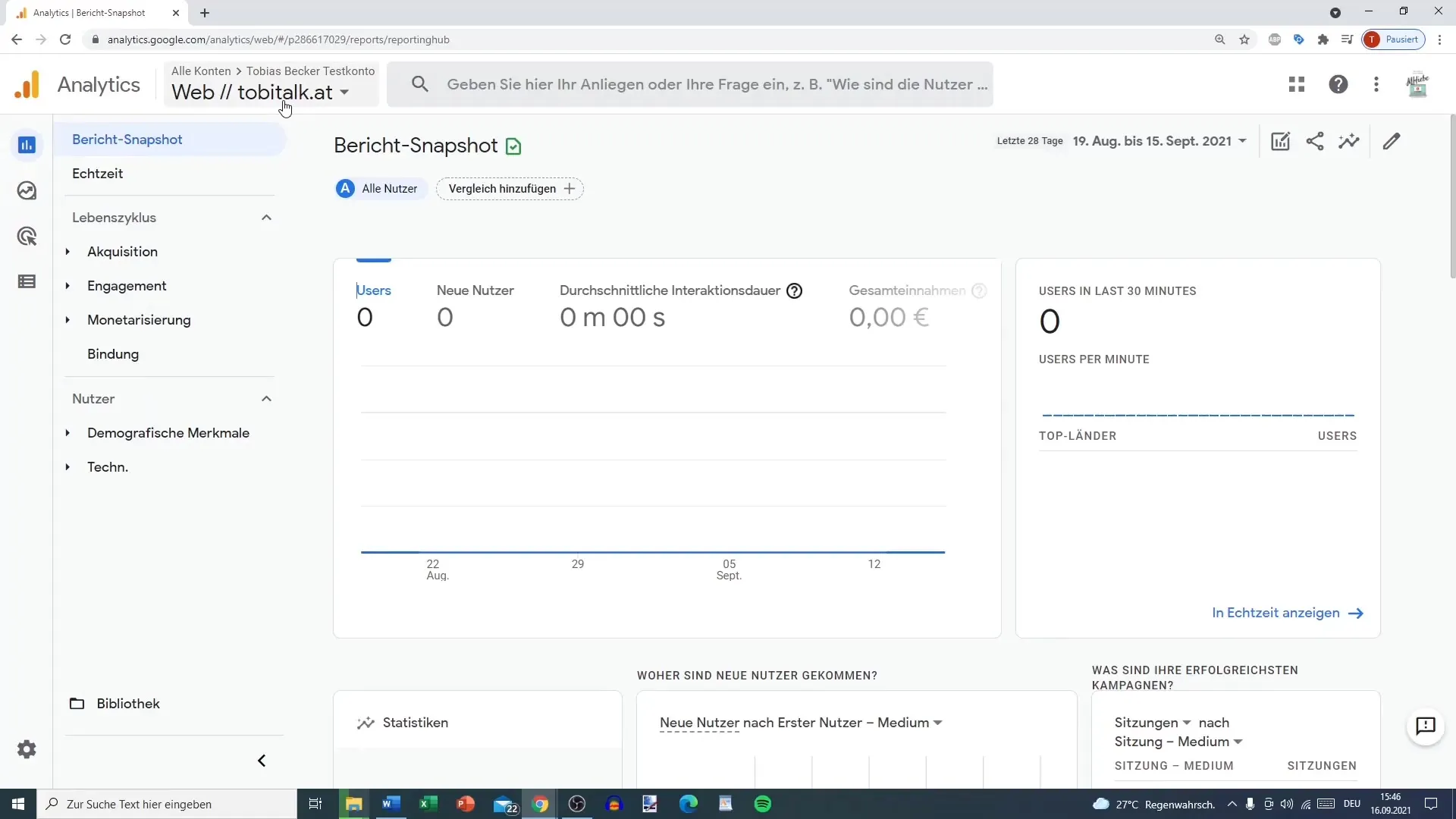 Upravljanje računa in uporabnikov Google Analytics - korak za korakom navodila