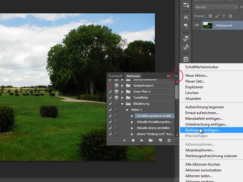 Nyheter i Creative Cloud: Photoshop CC 14 (juni 2013) – 04 Betingede handlinger