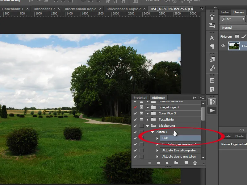 Nouveautés dans le Creative Cloud : Photoshop CC 14 (juin 2013) - 04 Actions conditionnelles.