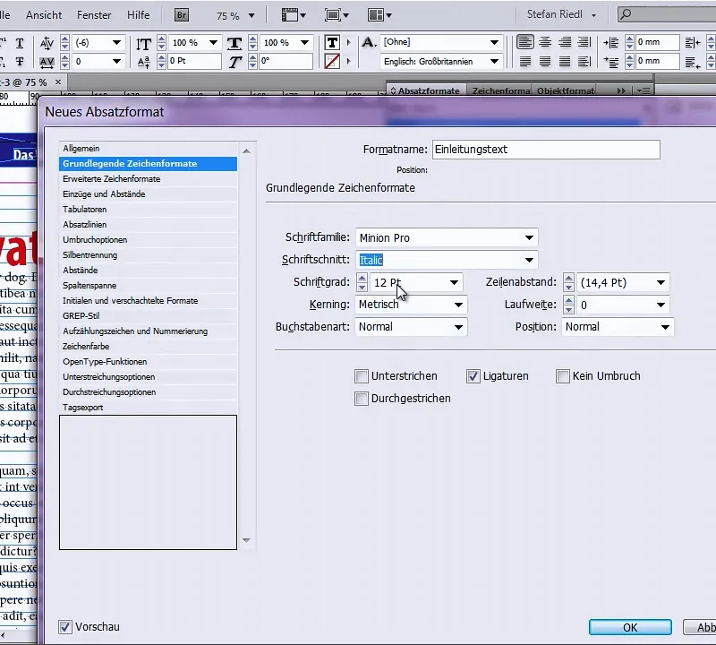 Formatez une chronique en un seul clic