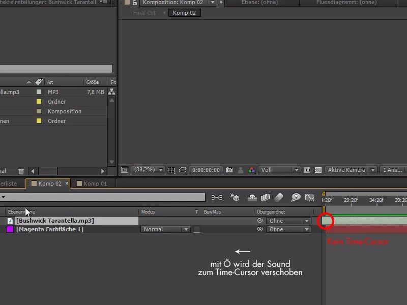 Tips dan trik untuk animasi di After Effects: Audio dalam subkomposisi