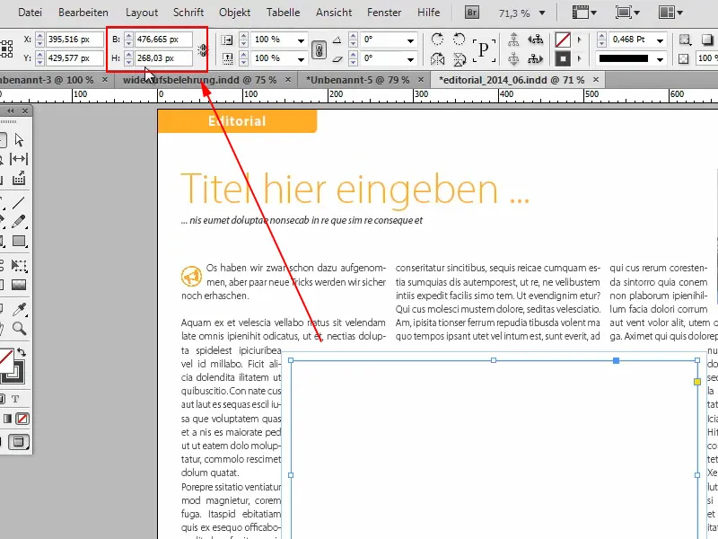 Conseils et astuces pour Adobe InDesign : trouver un espace réservé à chaque résolution d'image imaginable