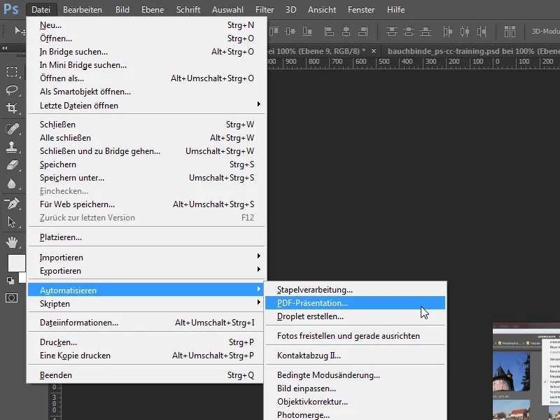 What's new in the Creative Cloud: Photoshop CC 14 (June 2013) - 07 Bridge CC and 3D functions