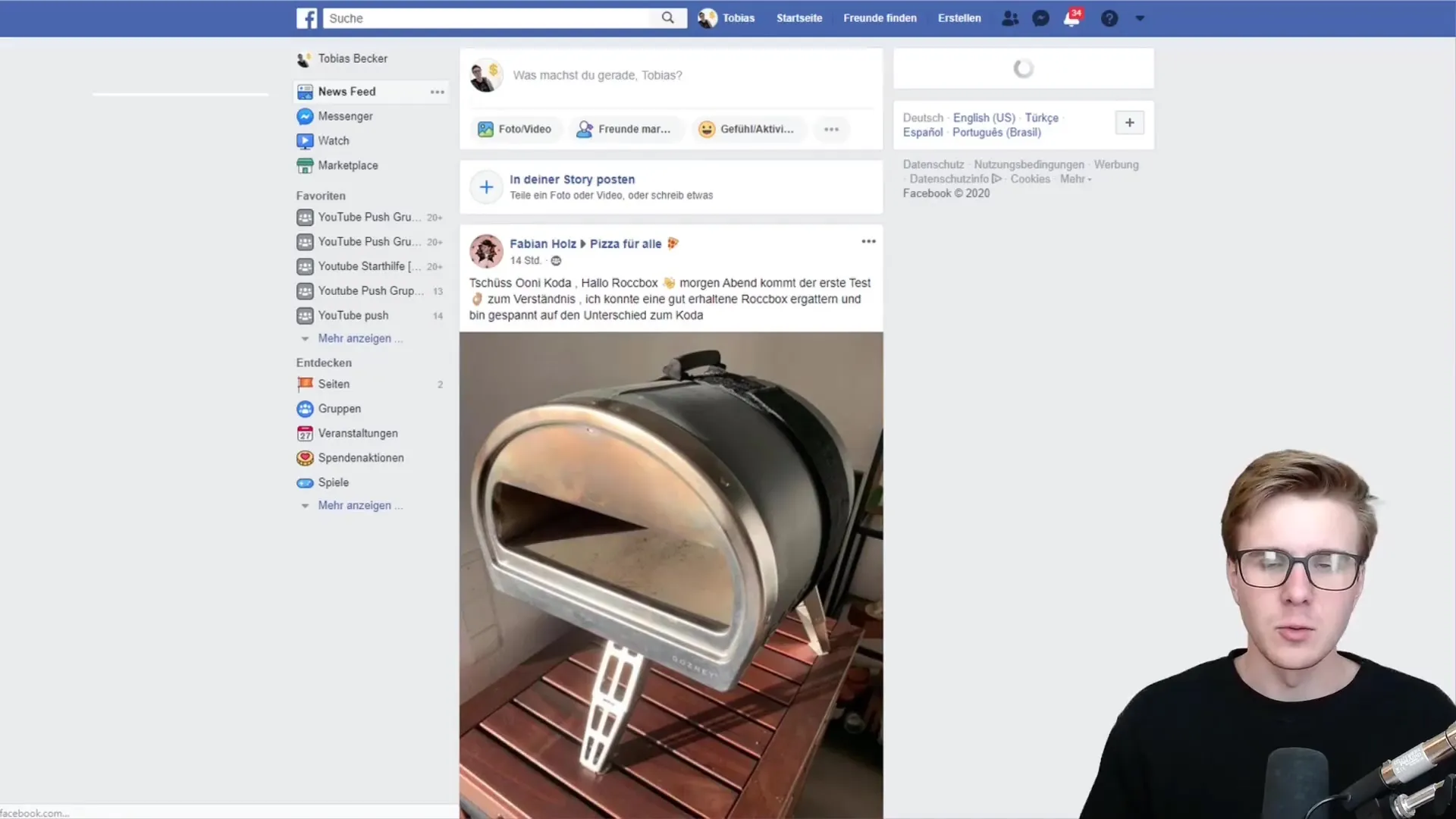 Facebook ana pazarlama kanalı olarak kullanılıyor