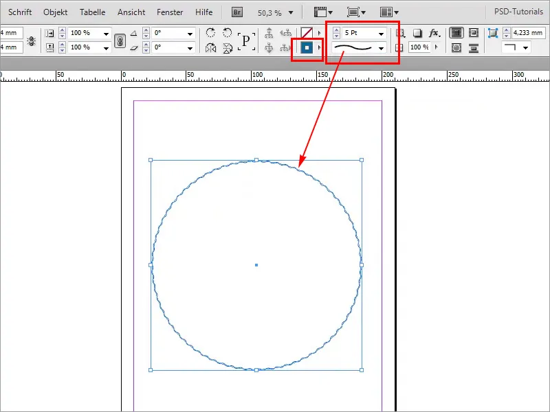 Trucs et astuces pour Adobe InDesign : maintenir l'épaisseur du contour même avec une forme ondulée Astuces et tricks pour Adobe InDesign : maintenir l'épaisseur du contour même avec une forme ondulée