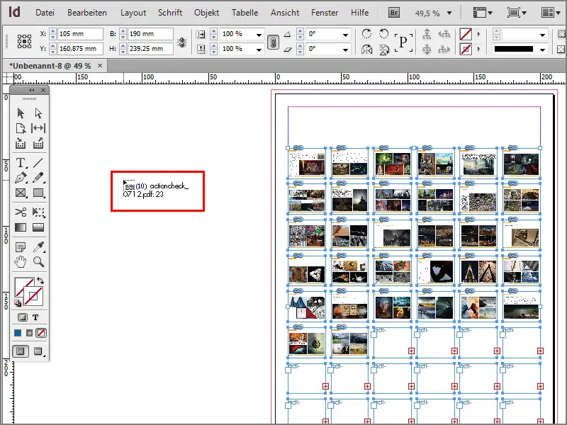 Wskazówki i tricki dotyczące Adobe InDesign: Umieszczanie wielu stron pliku PDF lub pliku InDesign jako streszczenie kontaktów. Porady i sztuczki dotyczące Adobe InDesign: Umieszczanie wielu stron pliku PDF lub pliku InDesign jako kontaktowy arkusz.