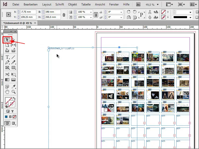 Porady i tricki dotyczące programu Adobe InDesign: Umieszczanie wielu stron pliku PDF lub pliku InDesign jako kartoteki kontaktowej. Porady i tricki dotyczące Adobe InDesign: Umieszczanie kilku stron pliku PDF lub pliku InDesign jako kontaktowy zestaw.