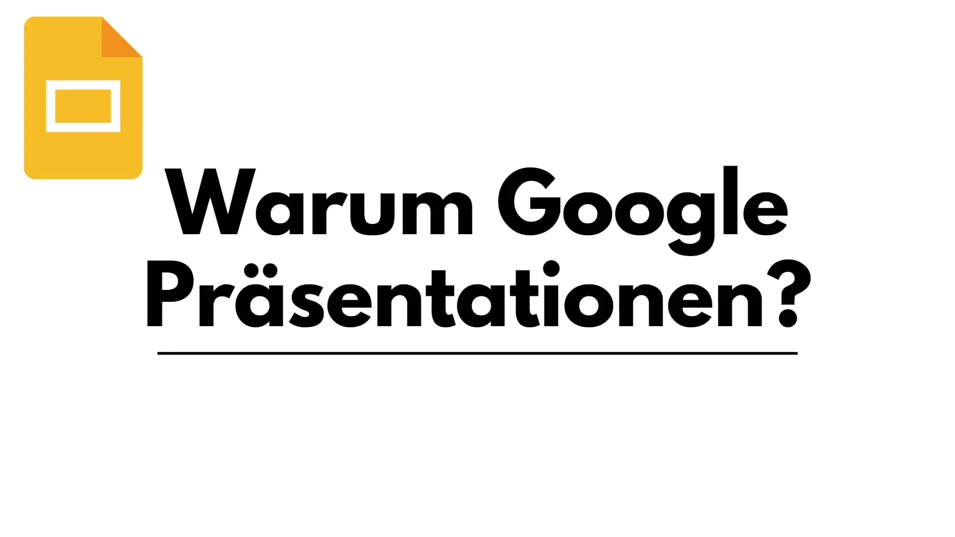 Die Vorteile von Google Slides für deine Präsentationen