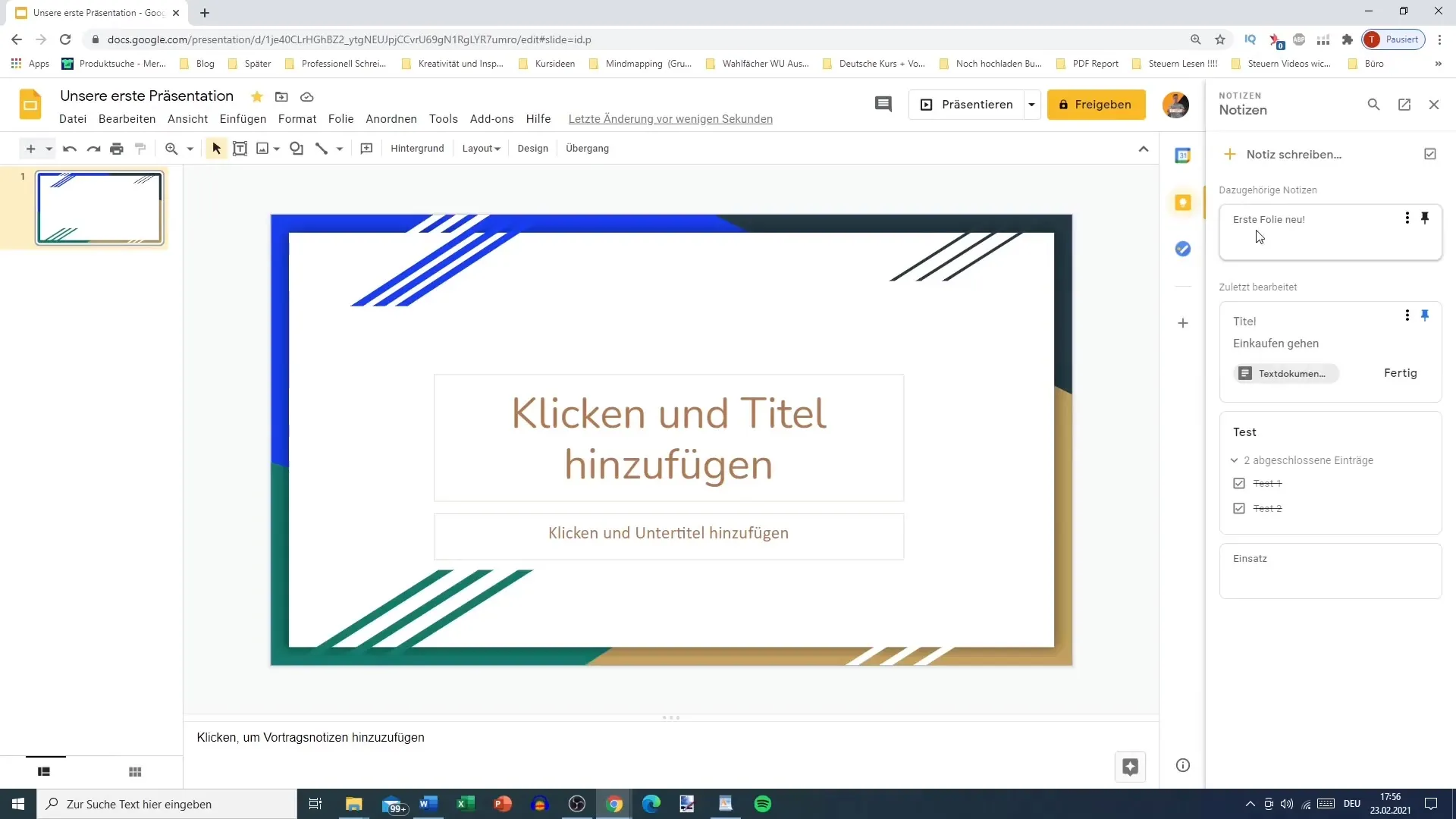 Google Slides: Memanfaatkan antarmuka pengguna secara efektif