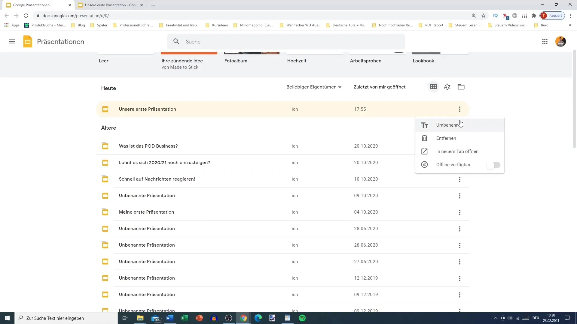 Mengurutkan presentasi Google Slides secara efektif