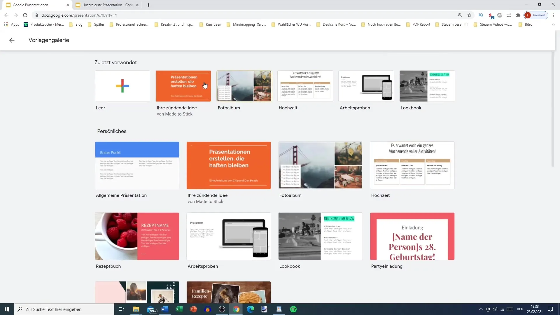 Memanfaatkan templat desain Google Slides terbaik secara efektif