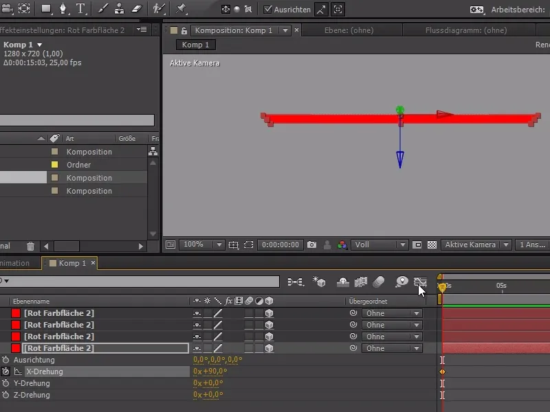 Tips dan trik untuk animasi di After Effects: Gerakan ayunan dinamis.