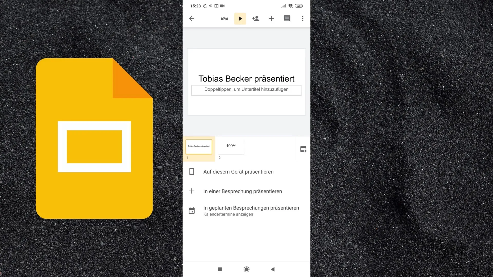 Google Slides smartphone app: How you present so easily