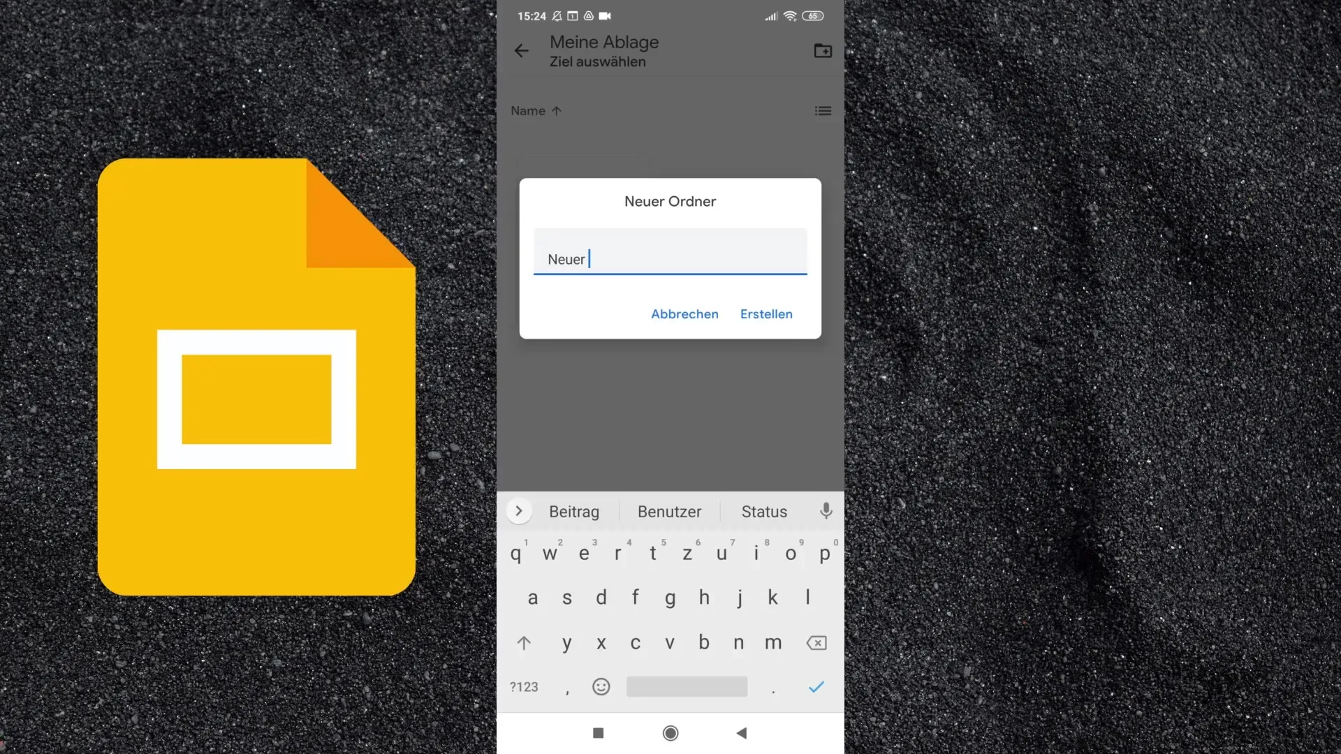 Google Slides aplikasi Smartphone: begitu mudah presentasi