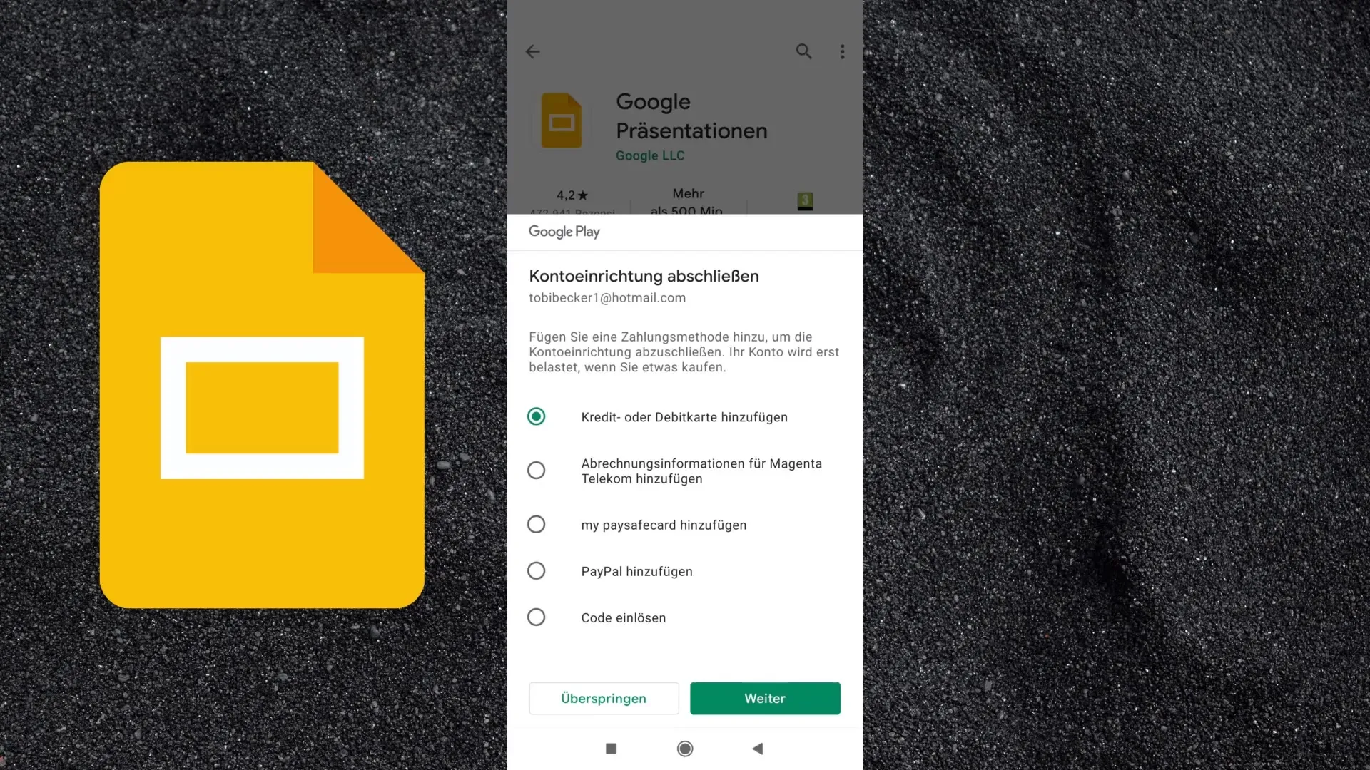 Application pour smartphone Google Slides : Présentez si facilement