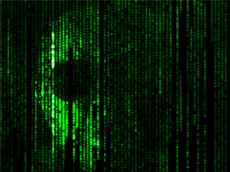 Matrix-Effekt mit Animation