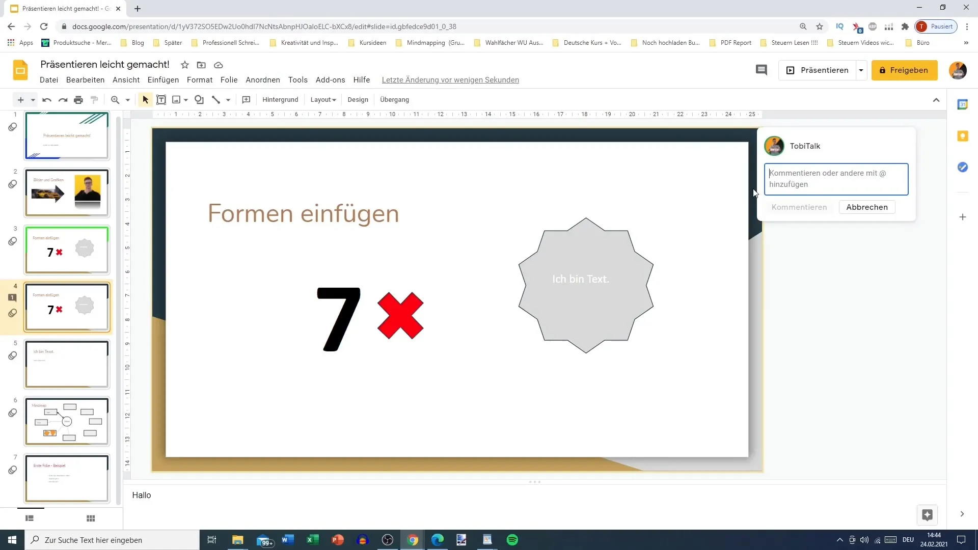 Efficient commenting in Google Slides made easy