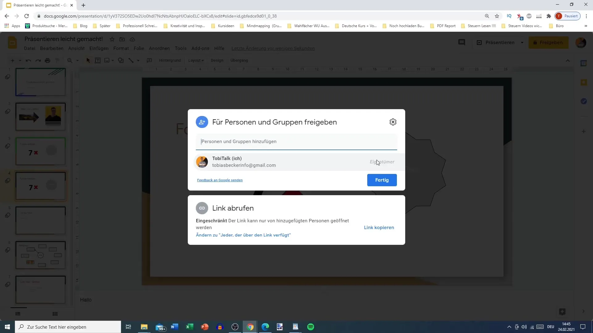 Efficient commenting made easy in Google Slides