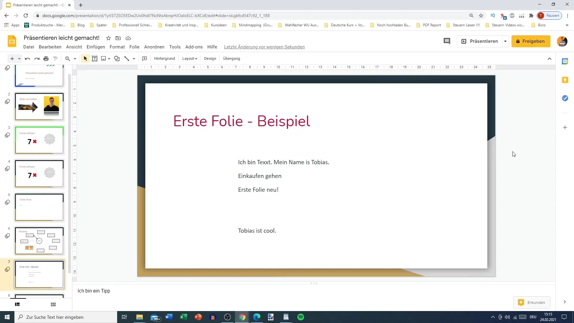 Search and Replace efficiently in Google Slides