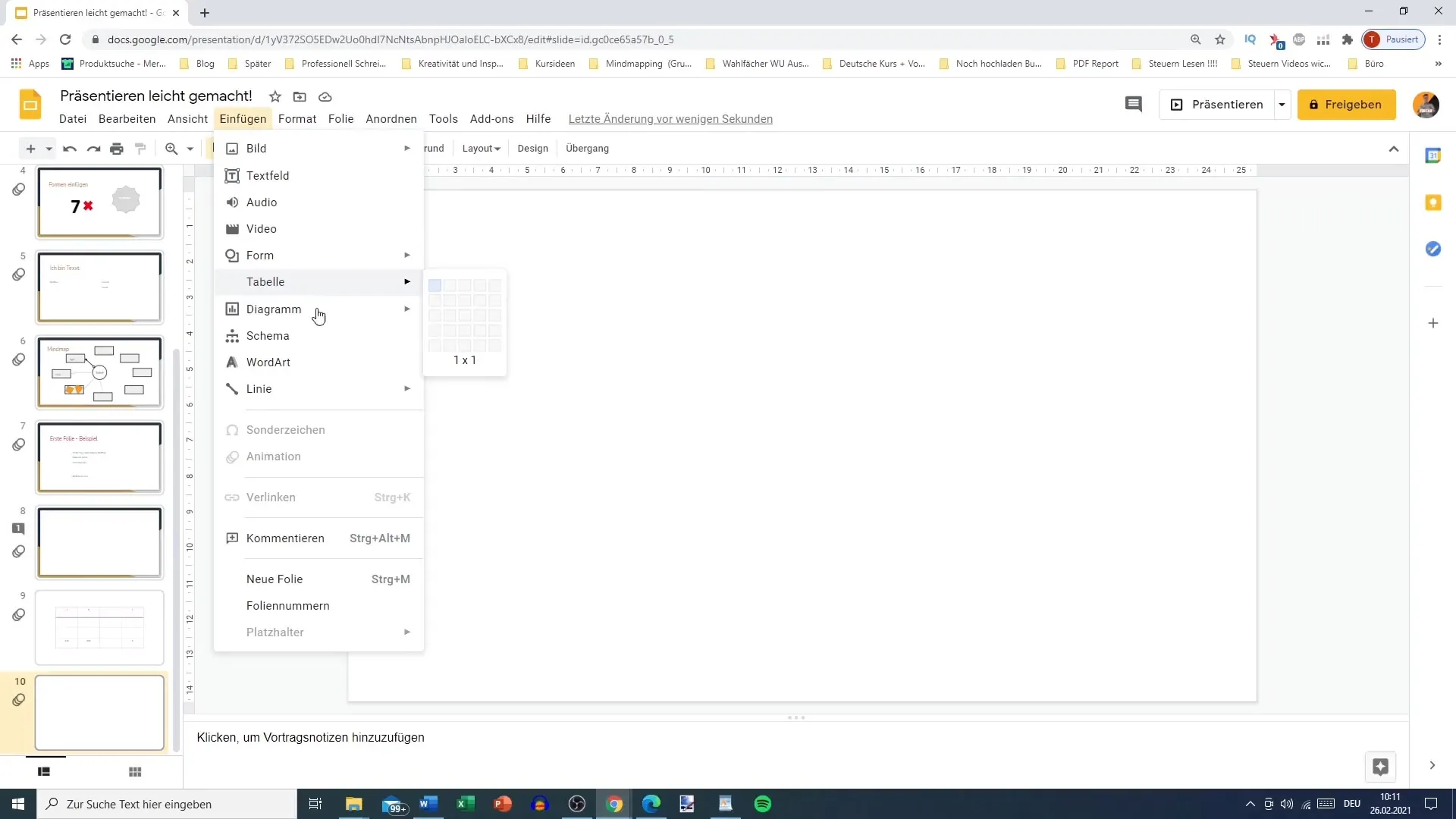 Memasukkan diagram dari Google Sheets ke Google Slides - Panduan lengkap