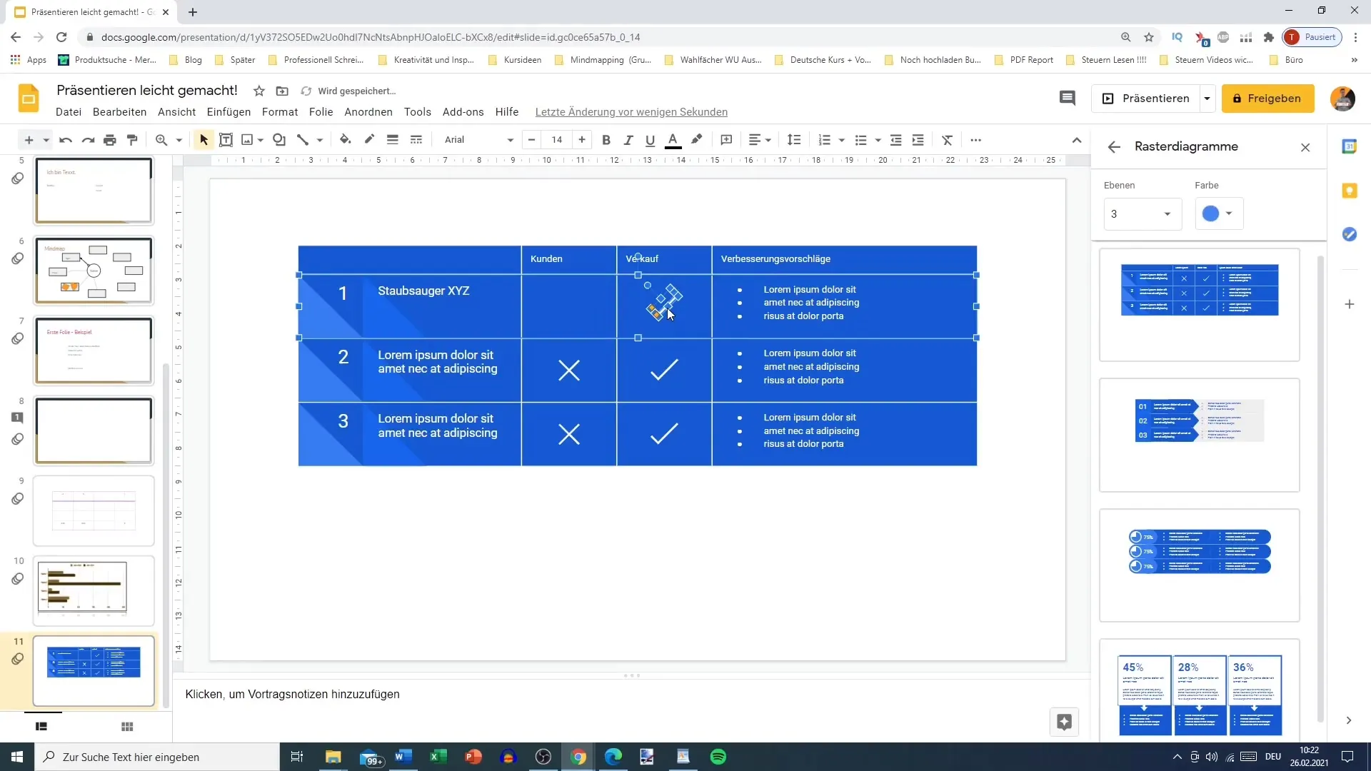 Insérer des ombres dans Google Slides - Guide étape par étape