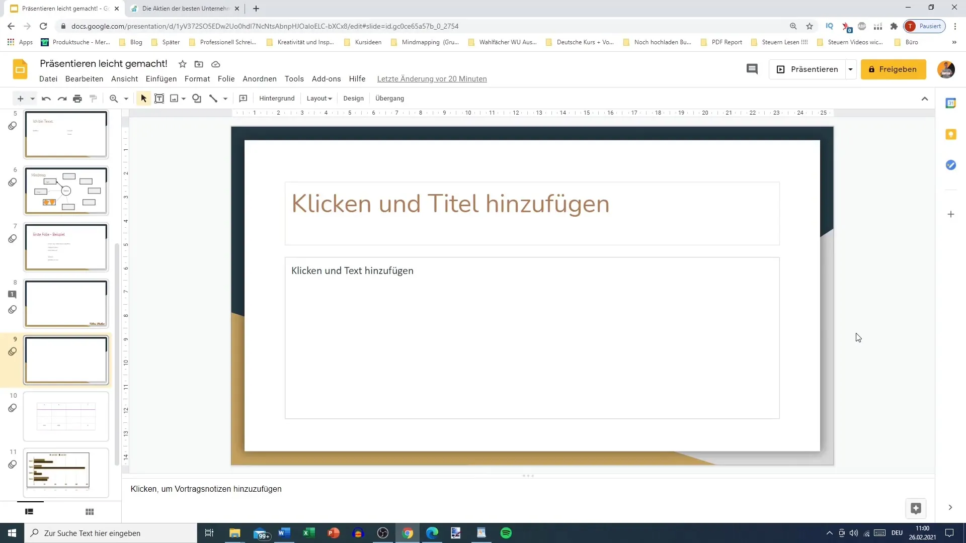 Google Slides: Trabajar más rápido con la herramienta Explorar