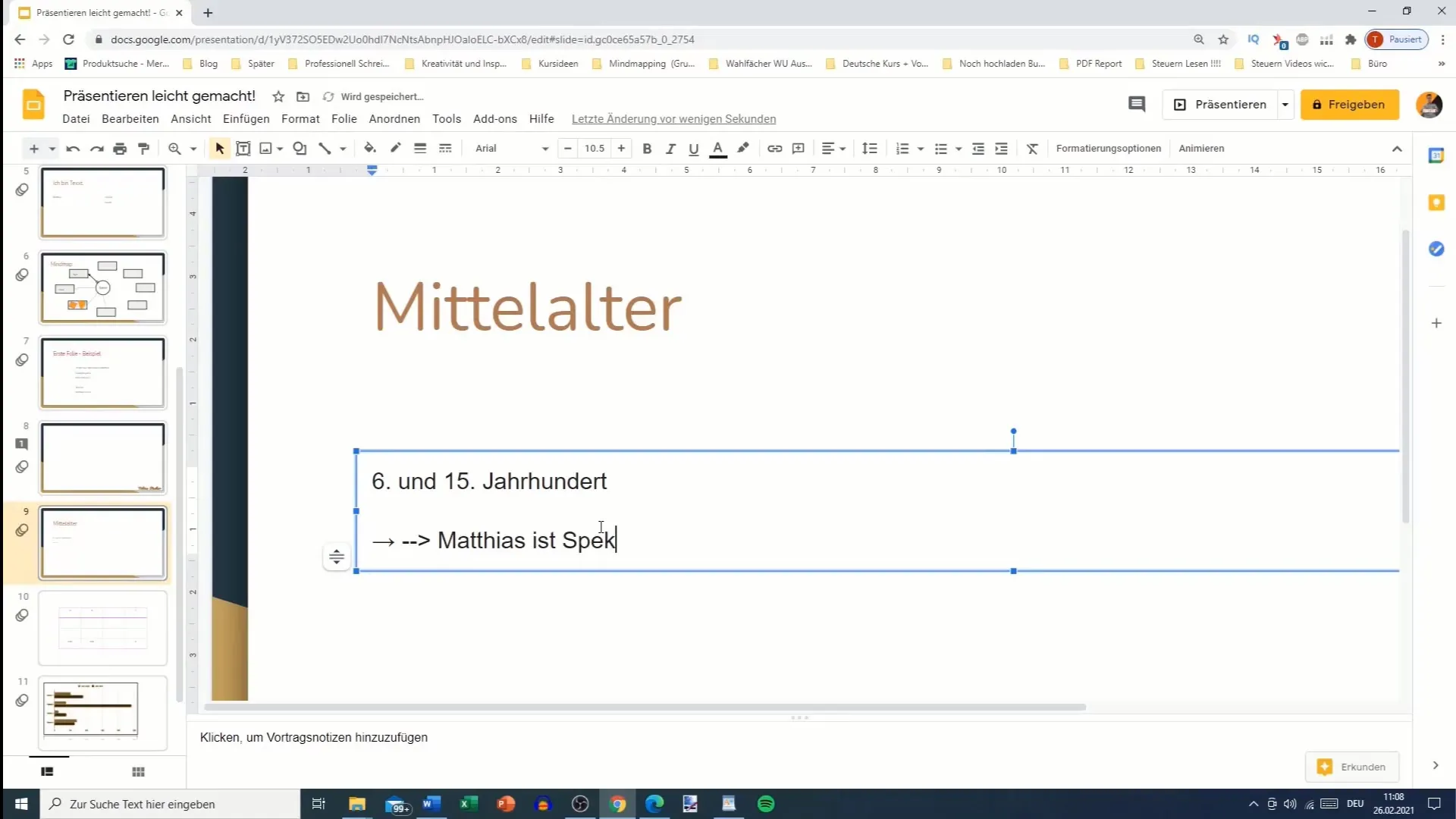 Advanced settings in Google Slides for more efficient presentations