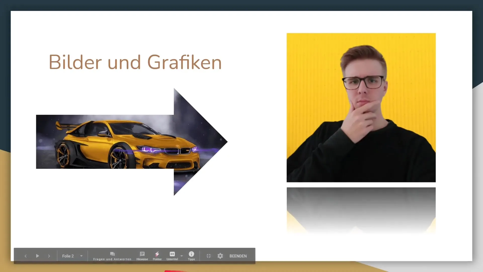 Conduct effective screen presentations in Google Slides