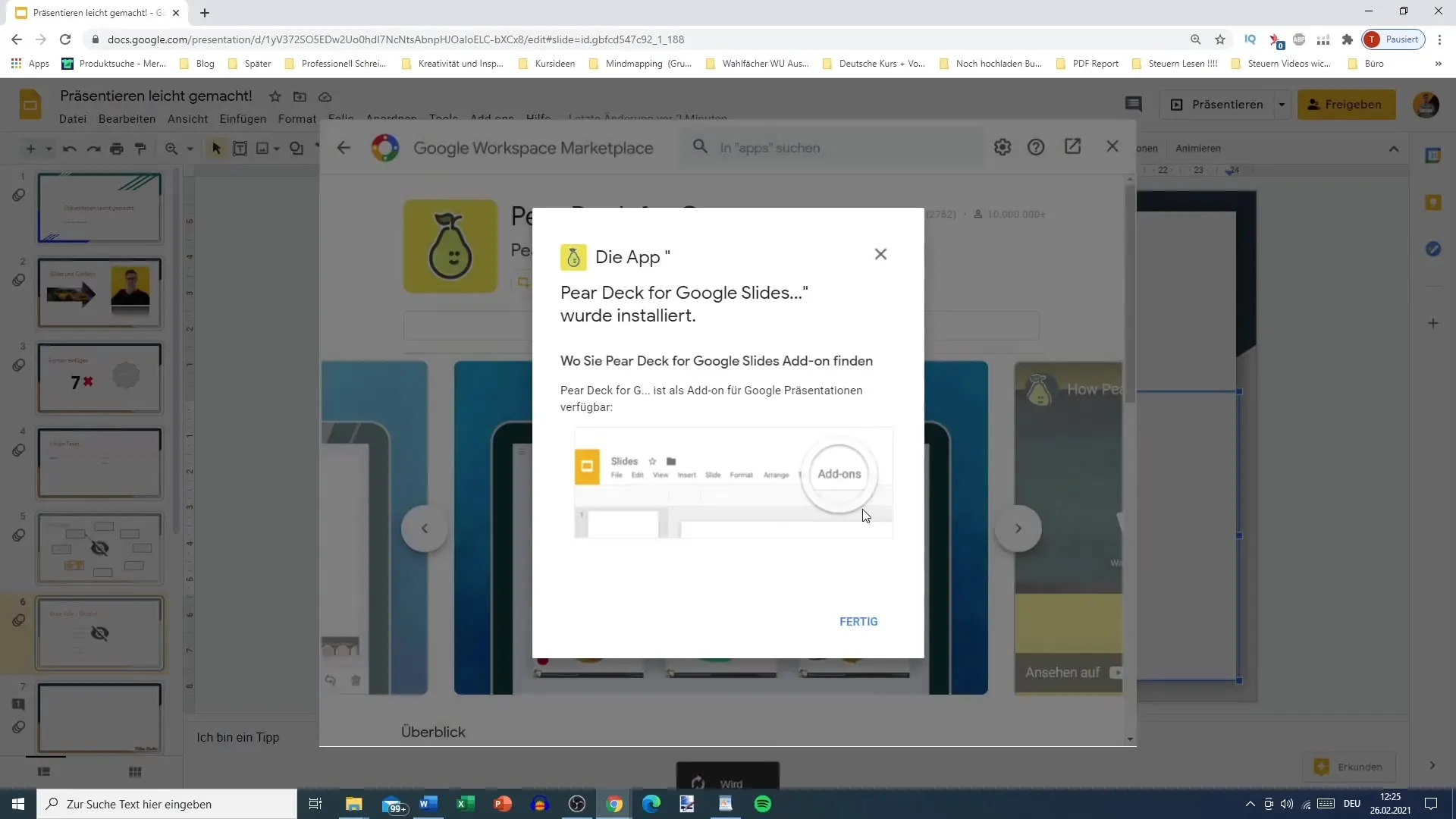 Extensions pour Google Slides - Maximiser les idées et les fonctionnalités