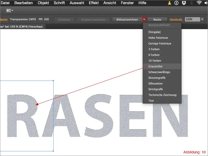 Création de typographie en herbe - Adobe Illustrator