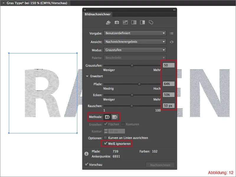 Créer une typographie en herbe - Adobe Illustrator