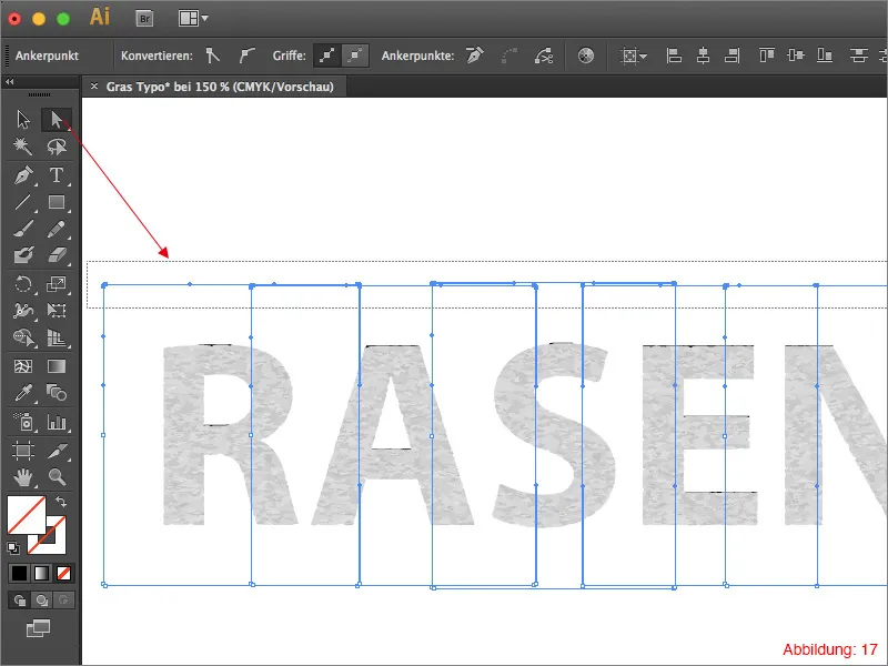 Créer de la typographie en herbe - Adobe Illustrator