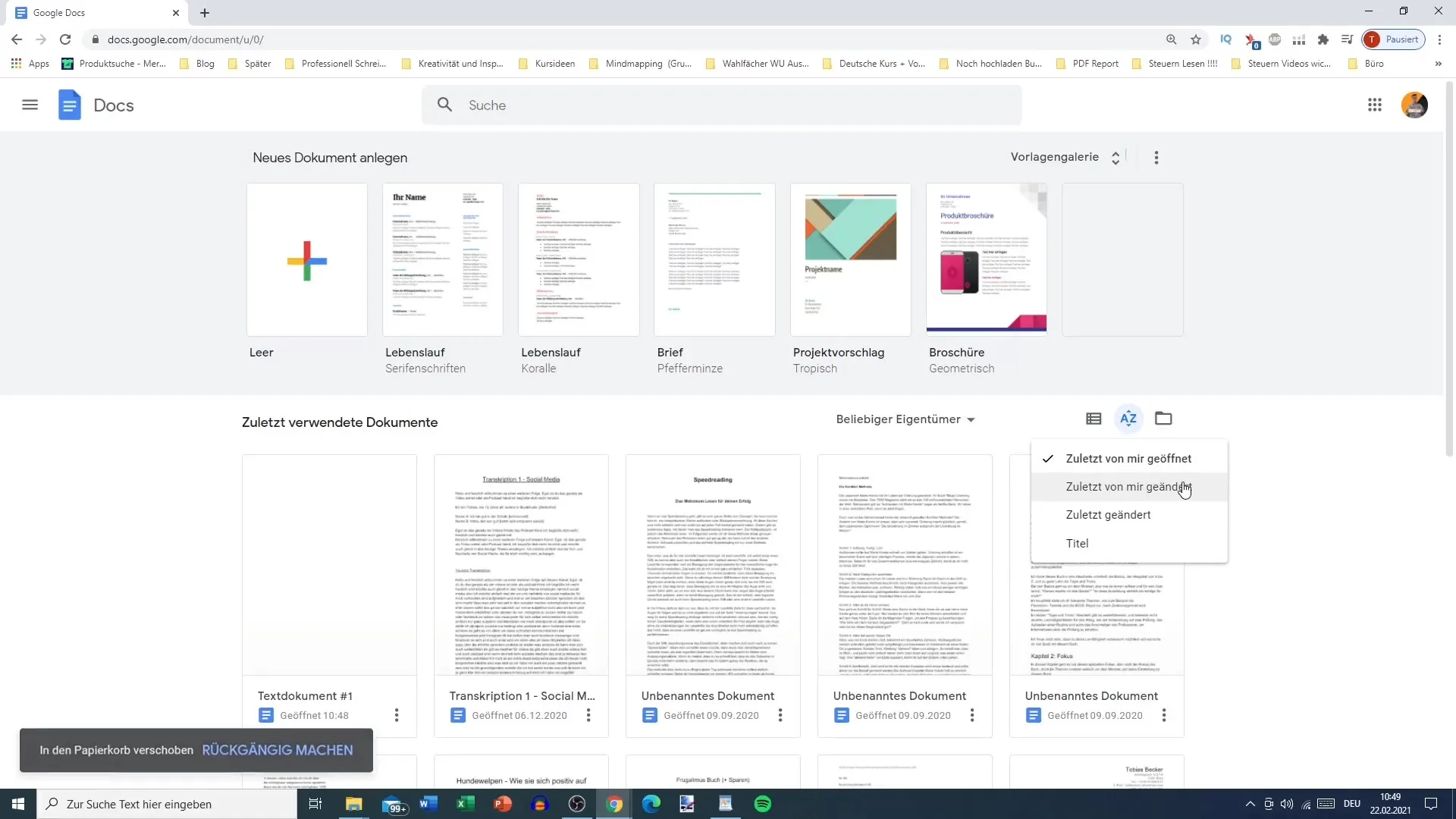 Organisation dans les documents Google : Voici comment tu peux trier efficacement