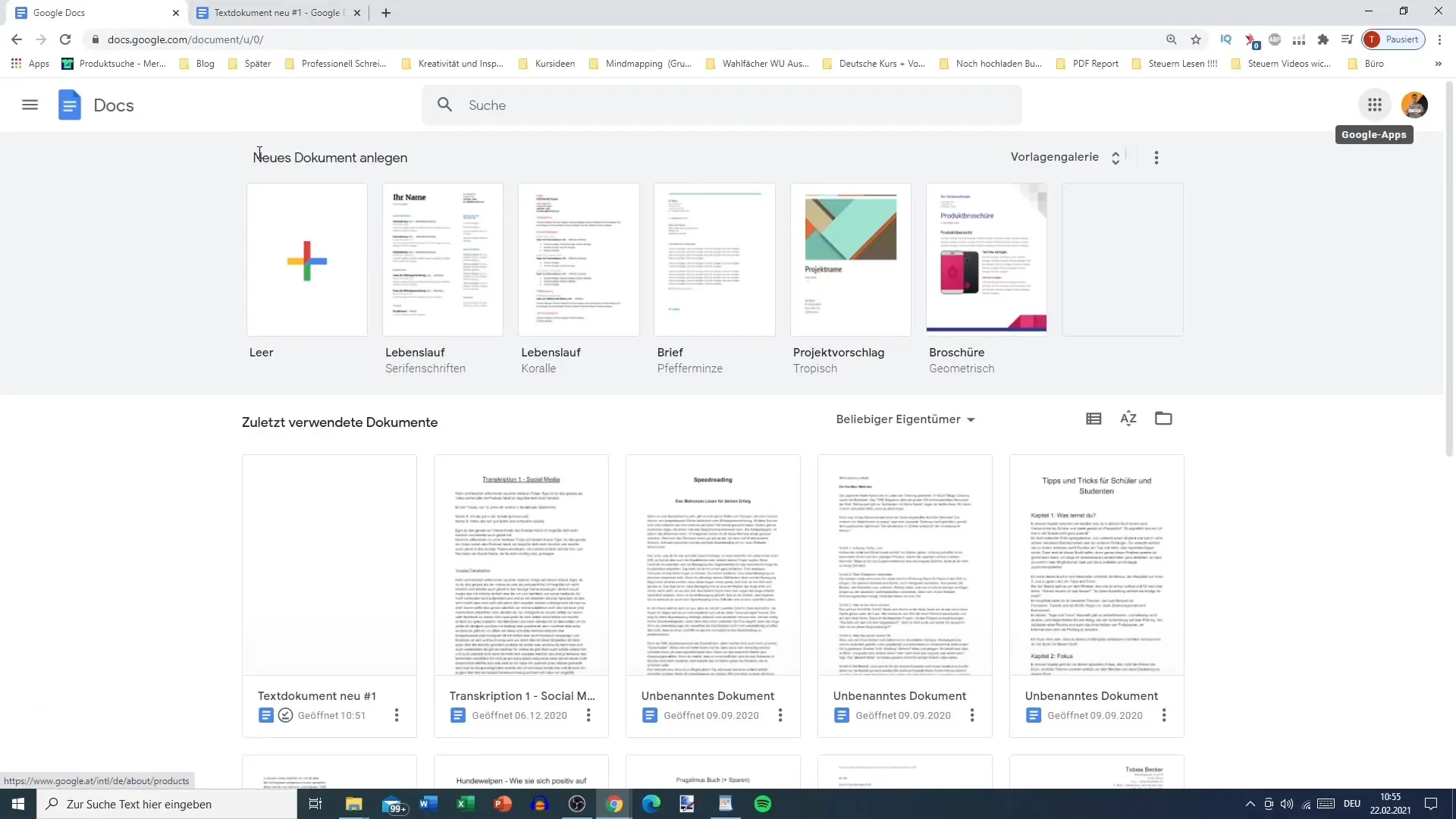 Memanfaatkan templat di Google Docs dengan efisien