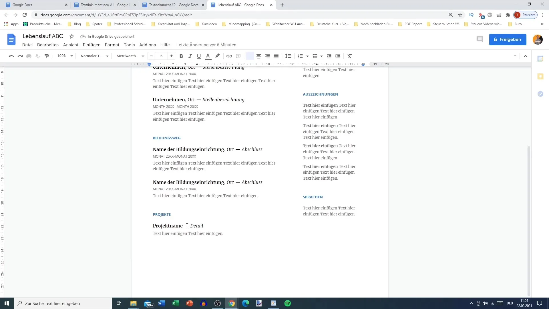 Paramètres importants de Google Docs - Préparation optimale de vos documents