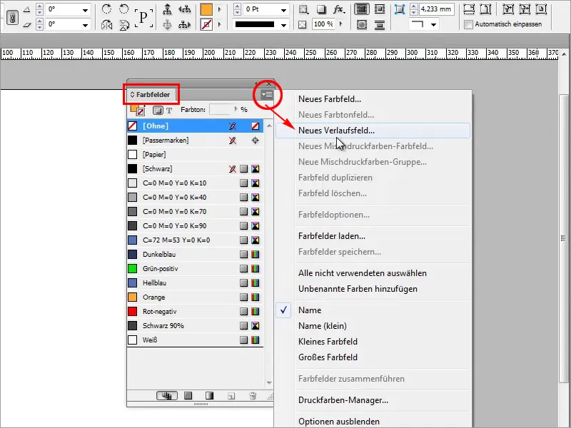 Adobe InDesignのヒント&トリック:グラデーションを使用して作業を効率化する方法(例:ドイツの国旗) Adobe InDesignのヒント&トリック: グラデーションを使用して多くの作業を節約する(例:ドイツの国旗)