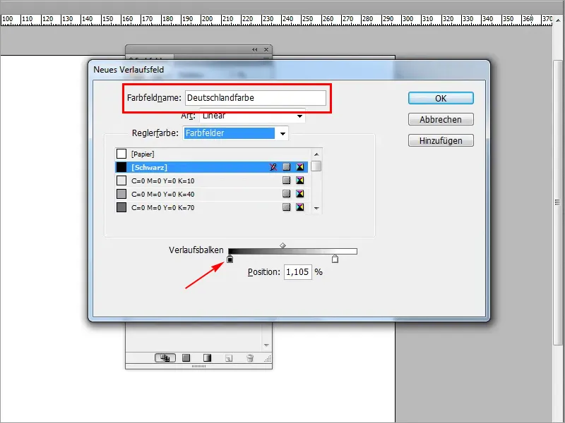 Adobe InDesignのヒント&トリック:グラデーションを使用して作業を効率化する方法(例:ドイツの国旗) Adobe InDesignのヒント&トリック:グラデーションを使用して多くの作業を節約する(例:ドイツの国旗)