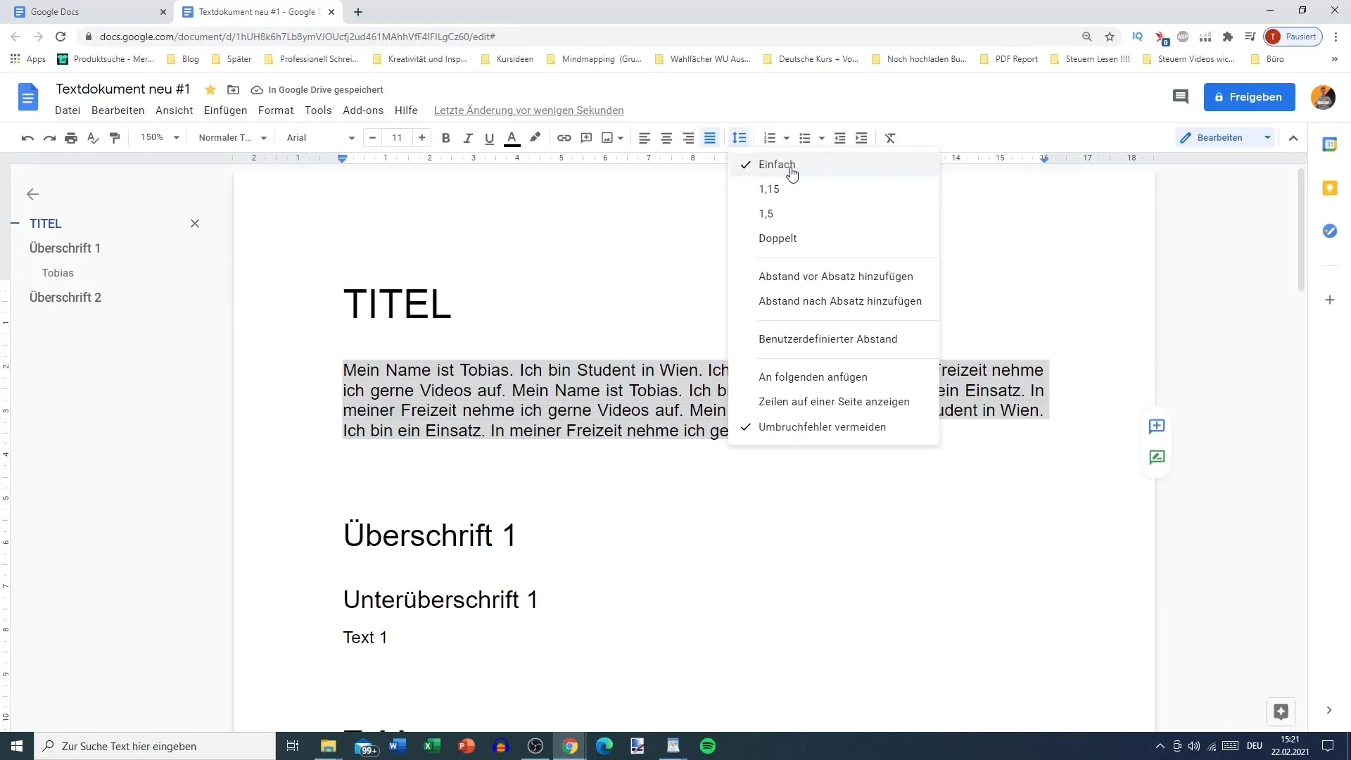 Google Docs: Sentre og organisere tekst effektivt