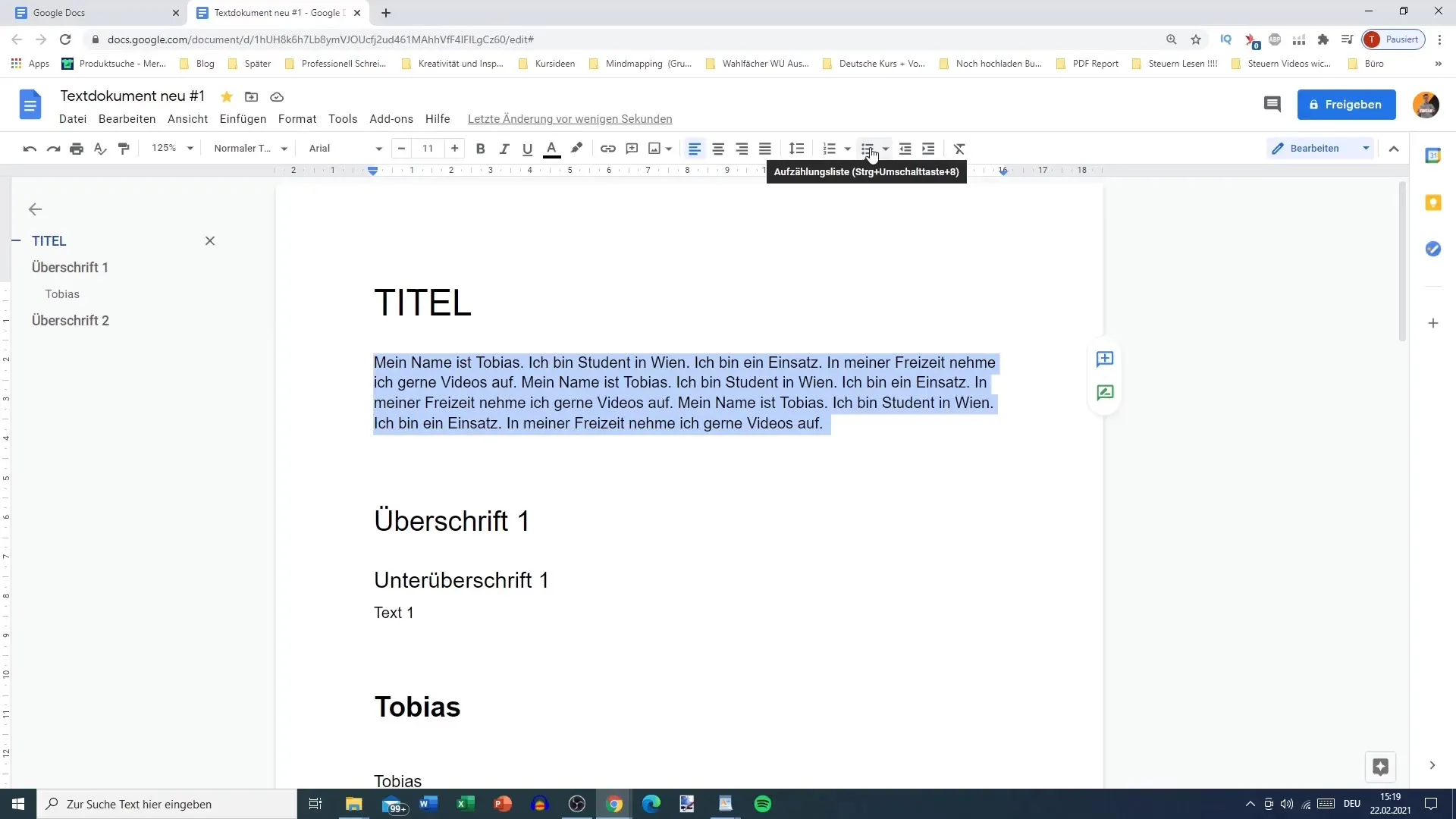 Google Docs: Memusatkan dan mengorganisir teks secara efektif