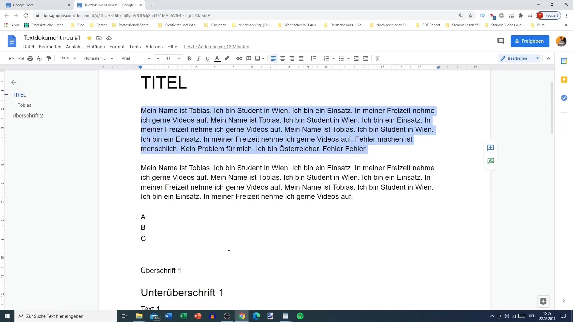 Endre innhugging i Google Docs: Trinn-for-trinn-veiledning for optimal utforming