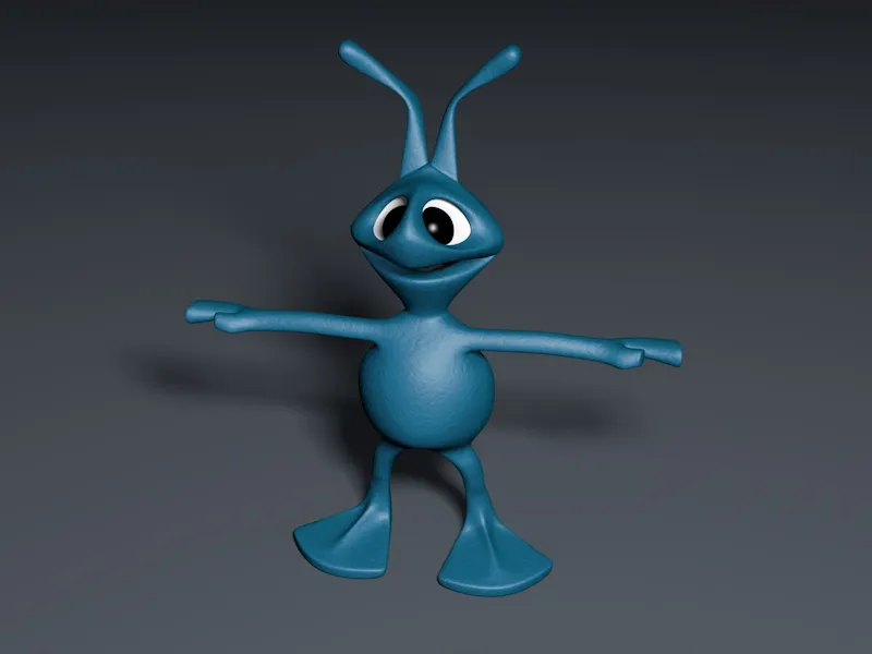 New in Release 13 - Rigging an alien with a character template