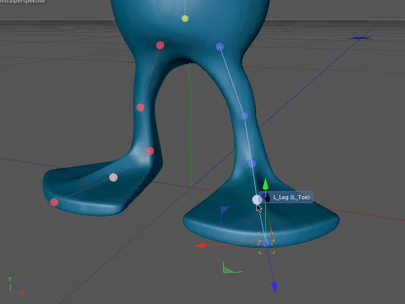 New in Release 13 - Rigging an alien with a character template