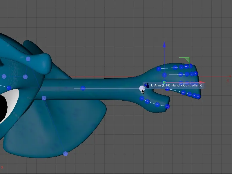 Novinkou v Release 13 je rigging mimozemšťana s charakterovou šablónou.