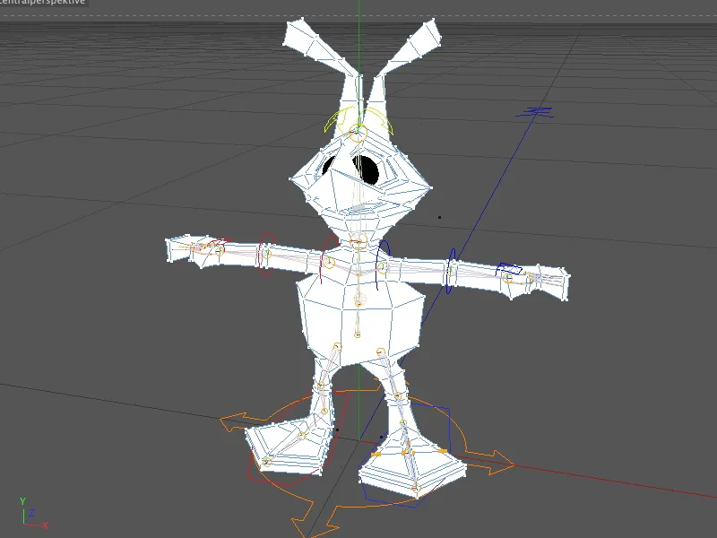 New in Release 13 - Rigging an alien with a character template