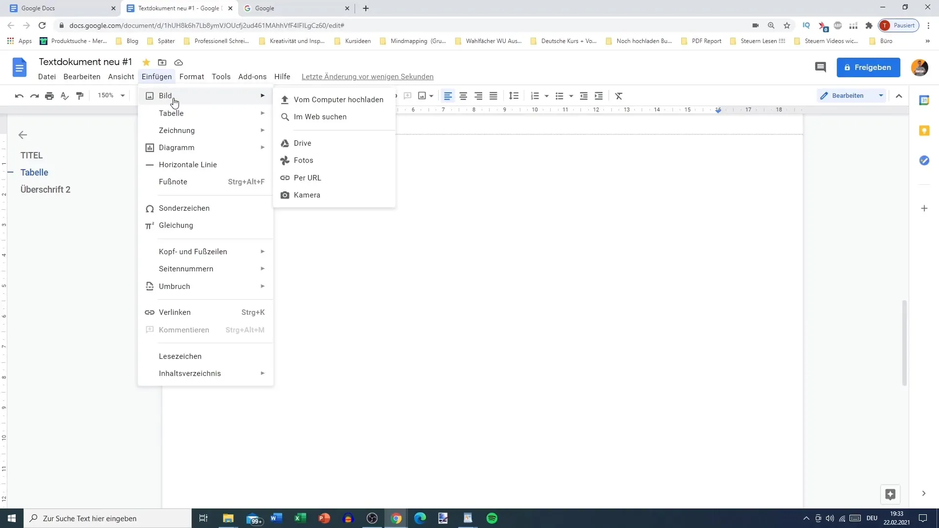 Panduan lengkap untuk menyisipkan tabel di Google Docs