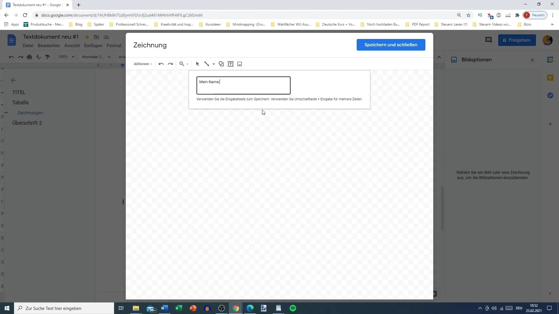 Organiser et mettre en forme les champs de texte dans Google Docs